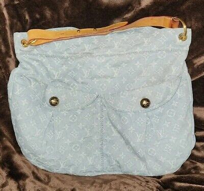 louis vuitton hobo bag ebay|Louis Vuitton denim hobo.